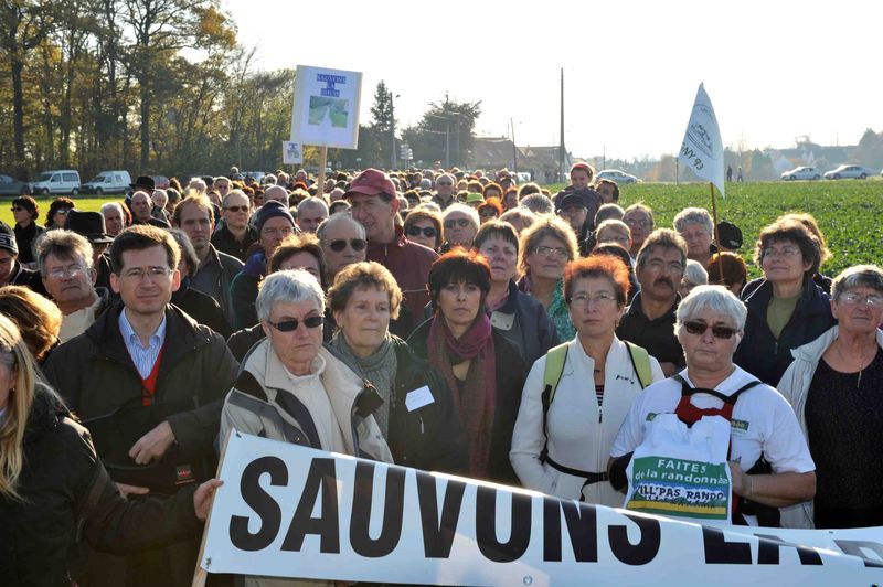 Marche verte pour la Dhuys, samedi 19 novembre 2011