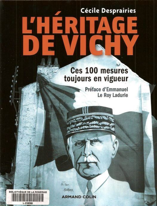 L&rsquo;héritage de Vichy, Cécile Desprairies