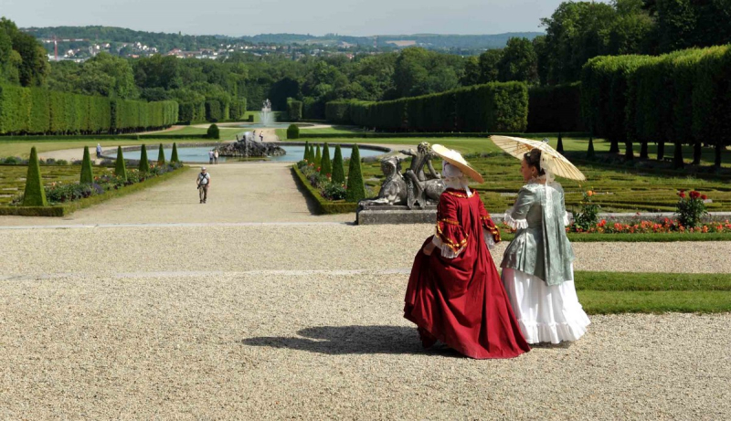 La vie de château sous Louis XV