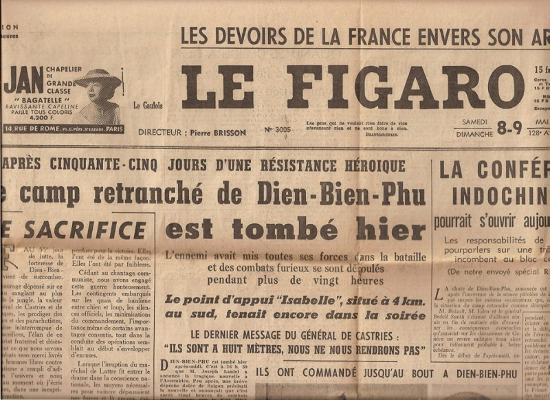 Dien Bien Phu.. 7 MAI 1954