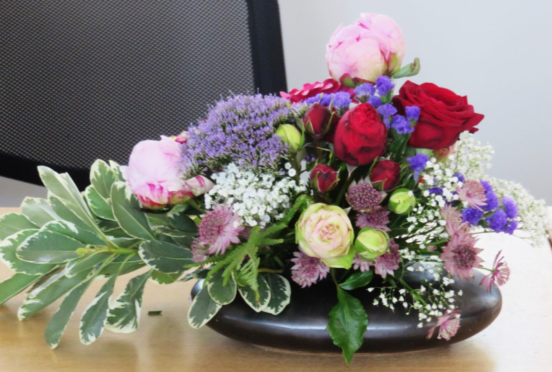 Rencontre seniors et art floral..