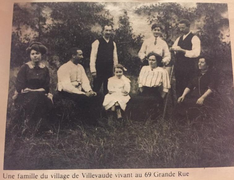 Souvenirs d&rsquo;un villevaudéen né en 1900..