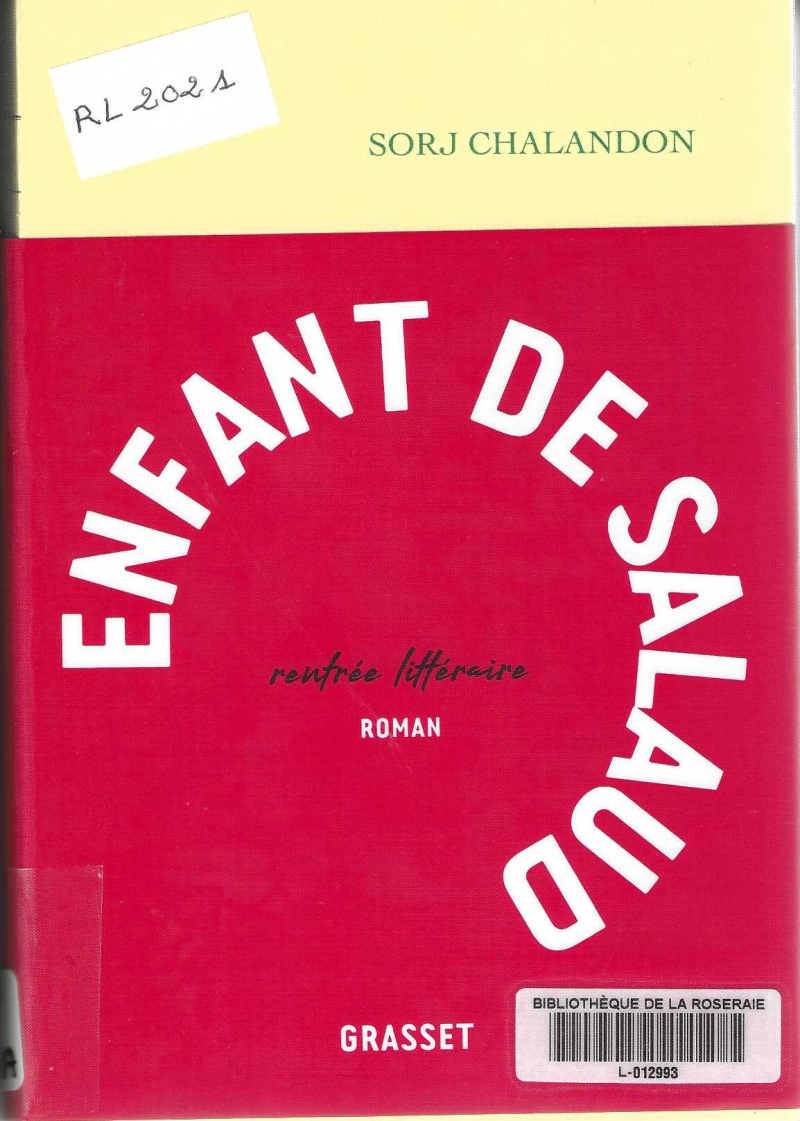 Enfant de salaud, Sorj Chalandon