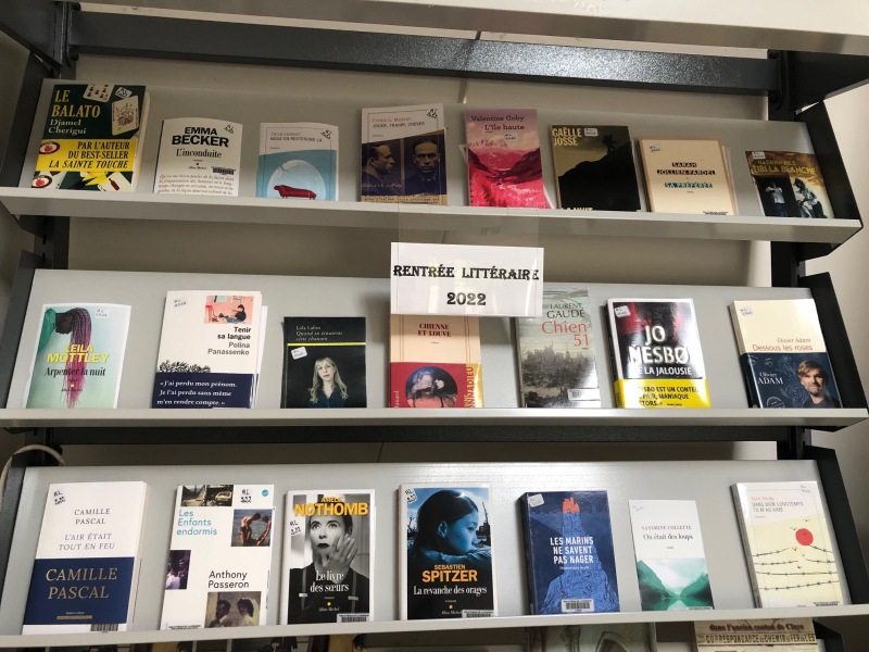 Rentrée littéraire 2022