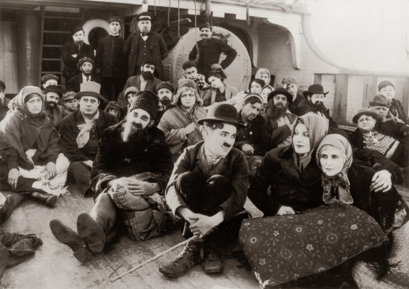 « Charlot émigrant » 1917