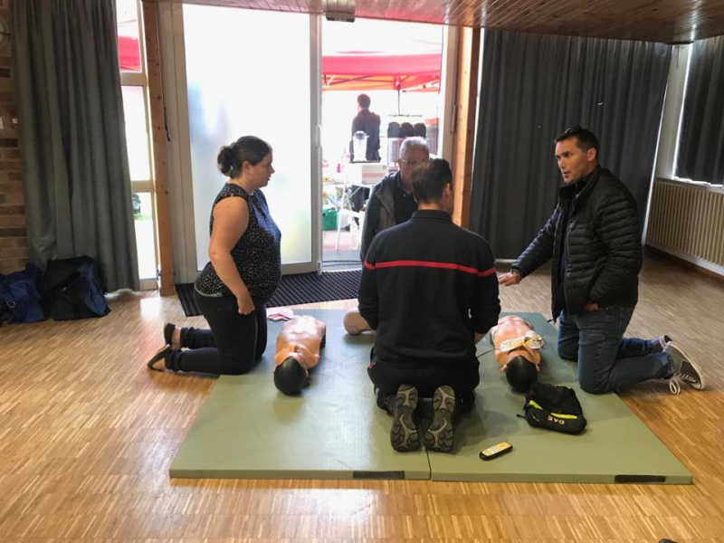 Forum des associations 2019, gestes premiers secours aux Loisirs Jeunes et rentrée littéraire à la bibliothèque