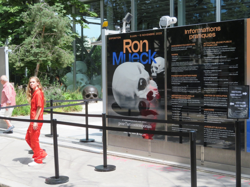 Ron Mueck à la Fondation Cartier