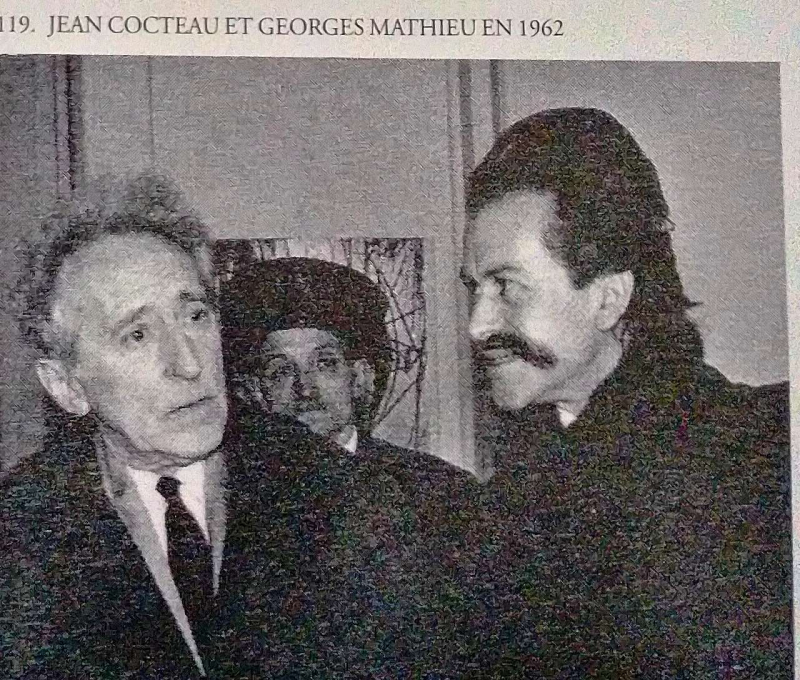 Jean Cocteau et Georges Mathieu : une courte mais solide amitié