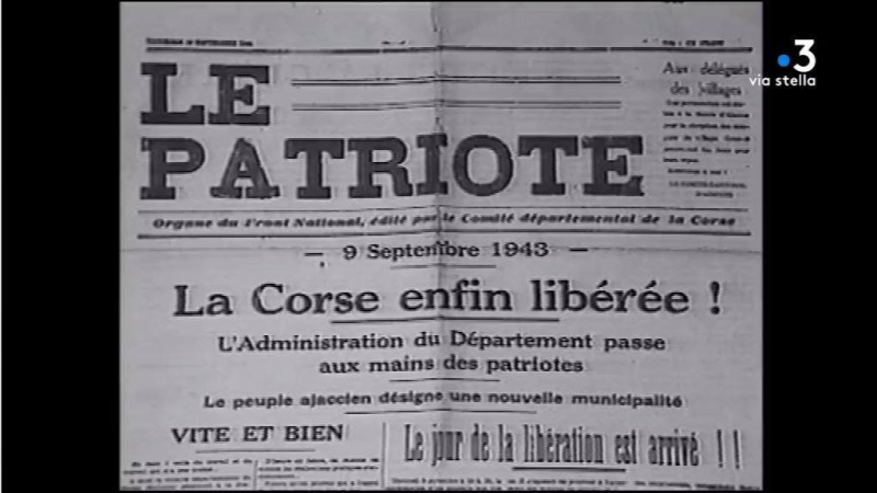 1943, Héros de la libération de la Corse