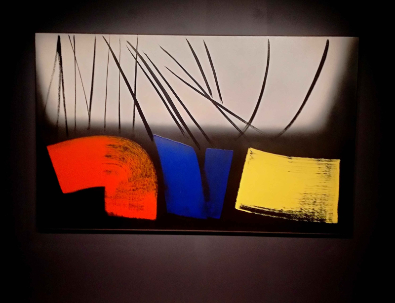 Exposition « Éloge de l’abstraction » et Fondation Gandur pour l’Art.