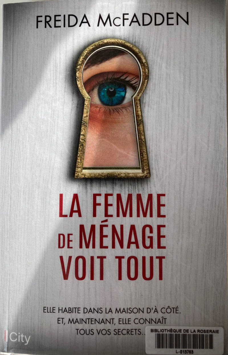 La femme de ménage voit tout, Freida McFadden