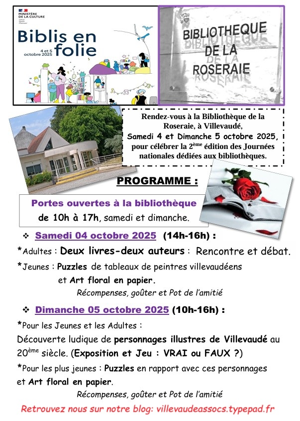 Bibliothèque de la Roseraie – Villevaudé