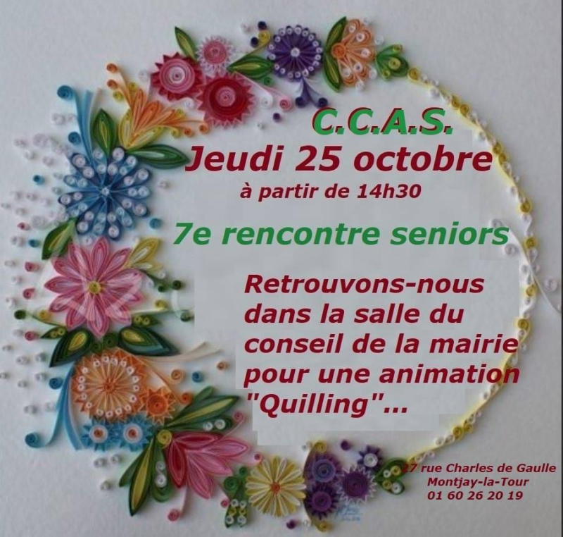 Quelques moments avec les seniors du CCAS …. et pas que!
