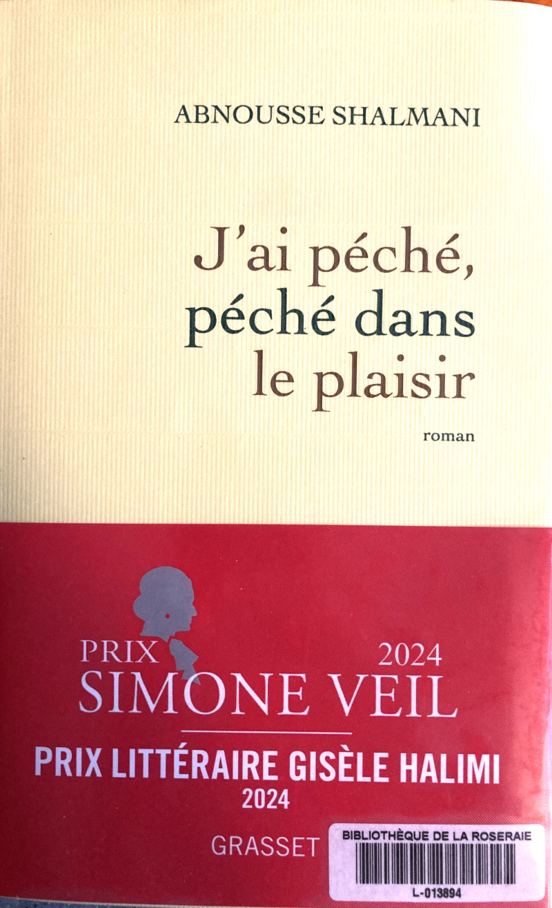 J&rsquo;ai péché, péché dans le plaisir, Abnousse Shalmani